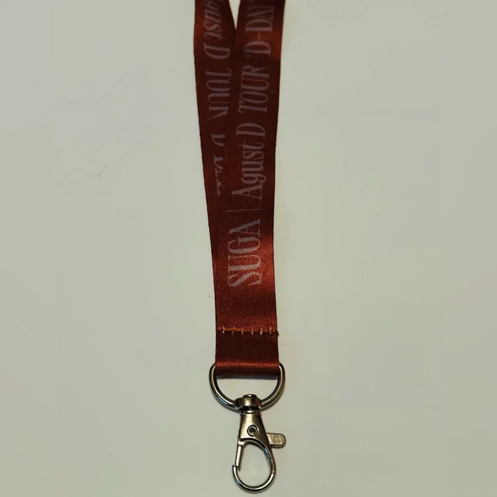 Suga Of BTS Encore & Throwback TinyTan Toy And Agust D Tour Laminate & Lanyard